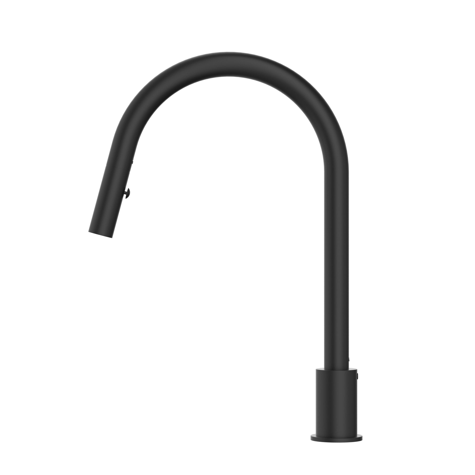 Kitchen hob spout with pull out nozzle, Matte Black