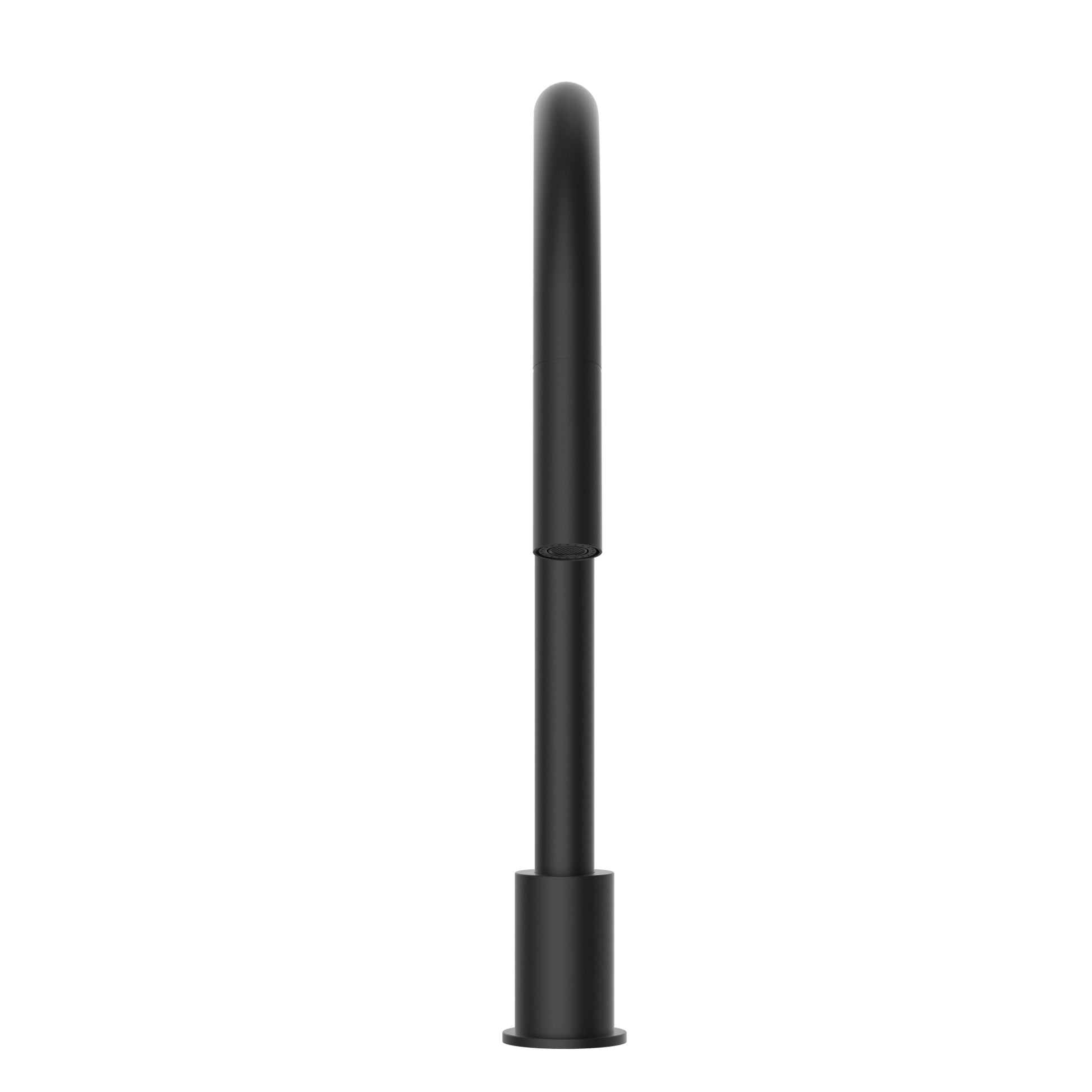 Kitchen hob spout with pull out nozzle, Matte Black