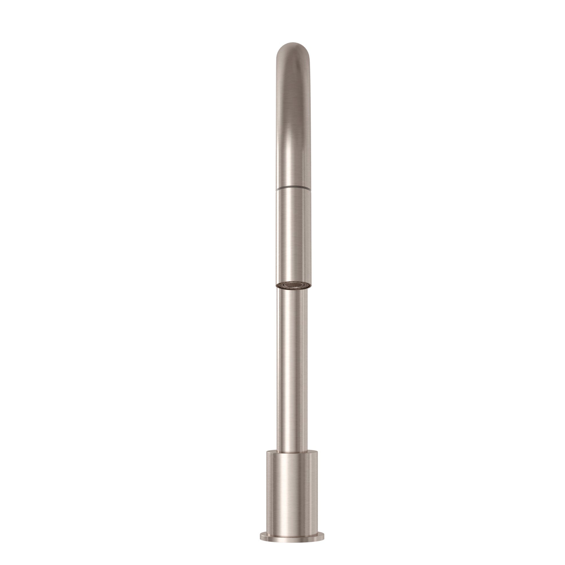 Kitchen hob spout with pull out nozzle, Champagne