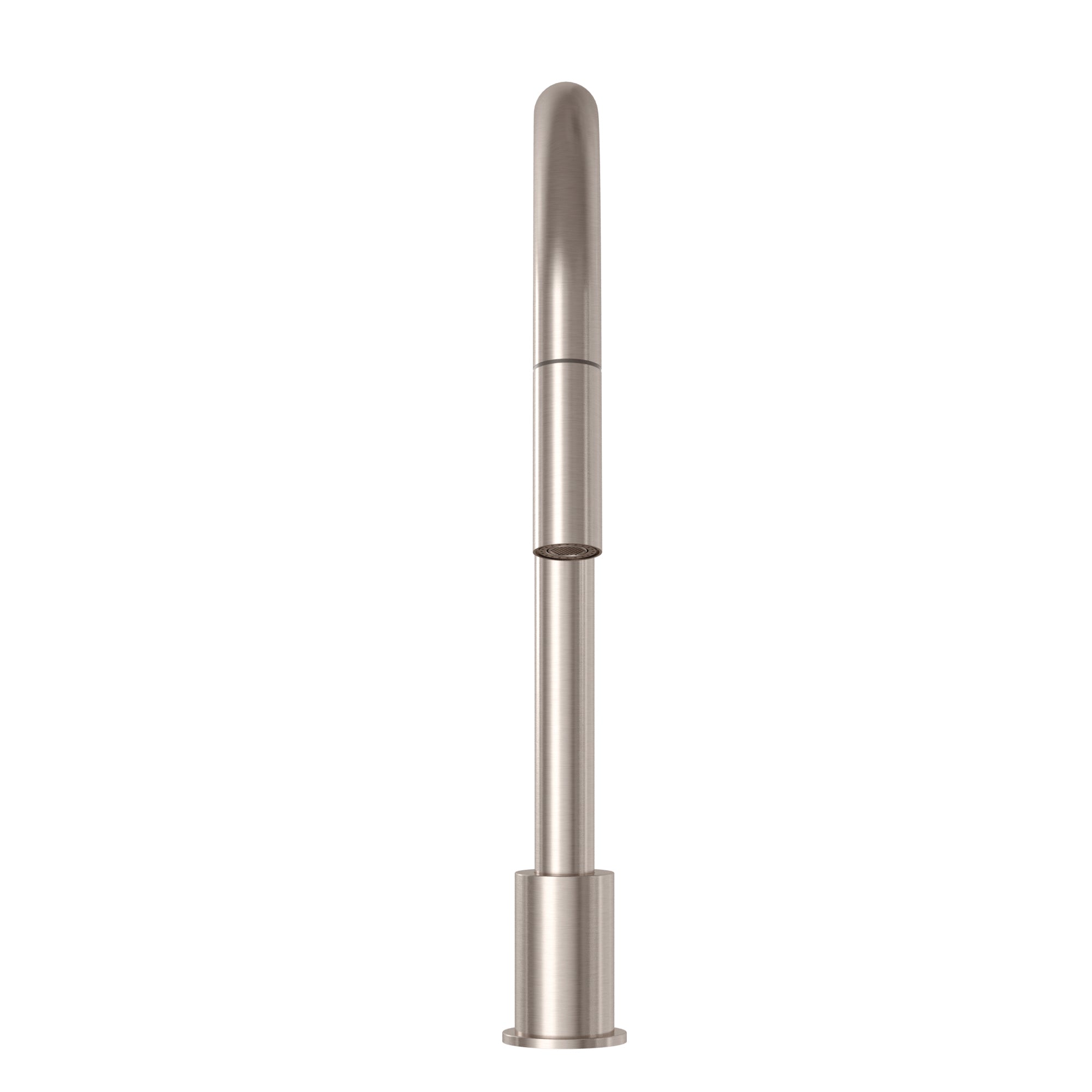 Kitchen hob spout with pull out nozzle, Champagne