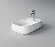 Studio Bagno Nur 60X Plan Bench Basin NTH, Gloss White