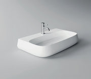 Studio Bagno Nur 75 Bench/Wall Basin 1TH, Gloss White
