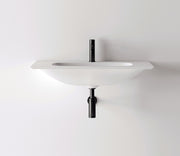 Studio Bagno Nur 82 Wall Hung / Vanity Top Basin 1TH, Gloss White