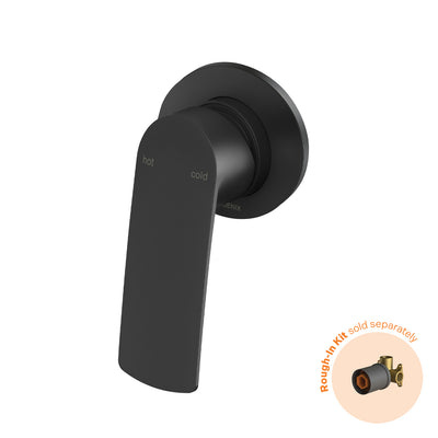 Phoenix Mekko SwitchMix Shower / Wall Mixer Round Plate (Fit-Off Kit Only) - Lead Free, Matte Black