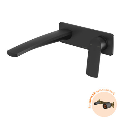 Phoenix Mekko SwitchMix Wall Basin / Bath Mixer Set 200mm (Fit-Off Kit Only) - Lead Free, Matte Black