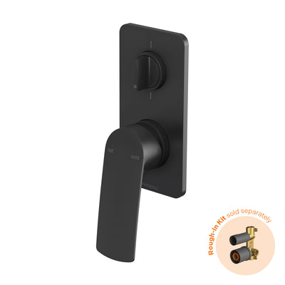 Phoenix Mekko SwitchMix Shower / Bath Diverter Mixer (Fit-Off Kit Only) - Lead Free, Matte Black