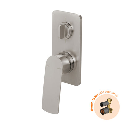 Phoenix Mekko SwitchMix Shower / Bath Diverter Mixer (Fit-Off Kit Only) - Lead Free, Brushed Nickel