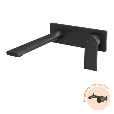 Phoenix Teel SwitchMix Wall Basin / Bath Mixer Set 200mm (Fit-Off Kit Only) - Lead Free, Matte Black