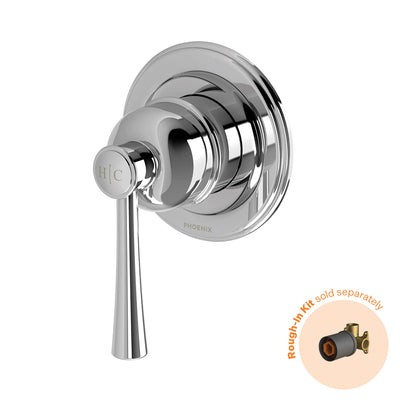 Phoenix Cromford SwitchMix Shower / Wall Mixer (Fit-Off Kit Only) - Lead Free, Chrome