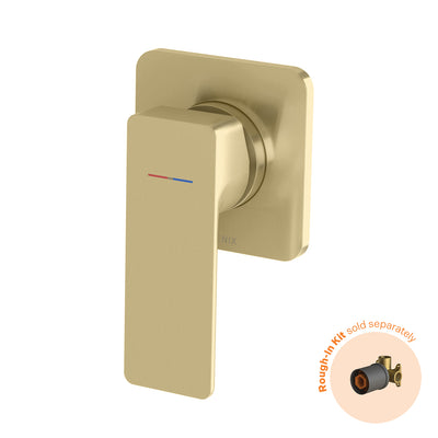 Phoenix Gloss MKII SwitchMix Shower / Wall Mixer (Fit-Off Kit Only) - Lead Free, Brushed Gold
