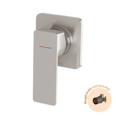 Phoenix Gloss MKII SwitchMix Shower / Wall Mixer (Fit-Off Kit Only) - Lead Free, Brushed Nickel