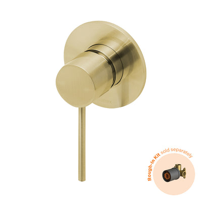 Phoenix Vivid Slimline SwitchMix Shower / Wall Mixer (Fit-Off Kit Only) - Lead Free, Brushed Gold