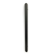 Flat Bar Vertical Heated Towel Bar - Gun Metal Grey - 930mm