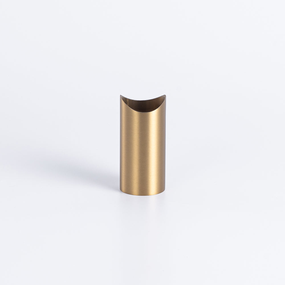 Extension Leg for Round Bar Vertical Towel Rail (VTR) - Brushed Gold
