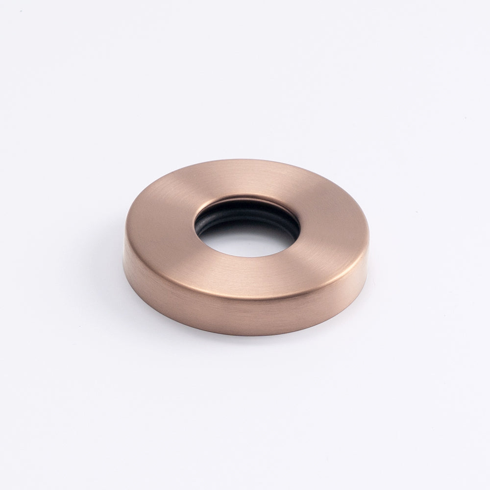 Radiant Cover Plate for Round Bar Ladder Rails - Champagne ｜ Ideal Bathroom Centre