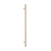 Non-Heated Vertical Heated Towel Bar - Warm Brushed Nickel - 950mm