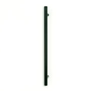 Non-Heated Vertical Heated Towel Bar - Matt Black - 950mm