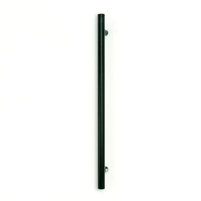 Radiant Non-Heated Vertical Towel Bar - Matt Black - 950mm