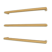 Brushed Gold 12V Single Bar Round 650mm