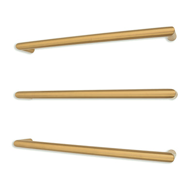 Radiant Brushed Gold 12V Single Bar Round 650mm