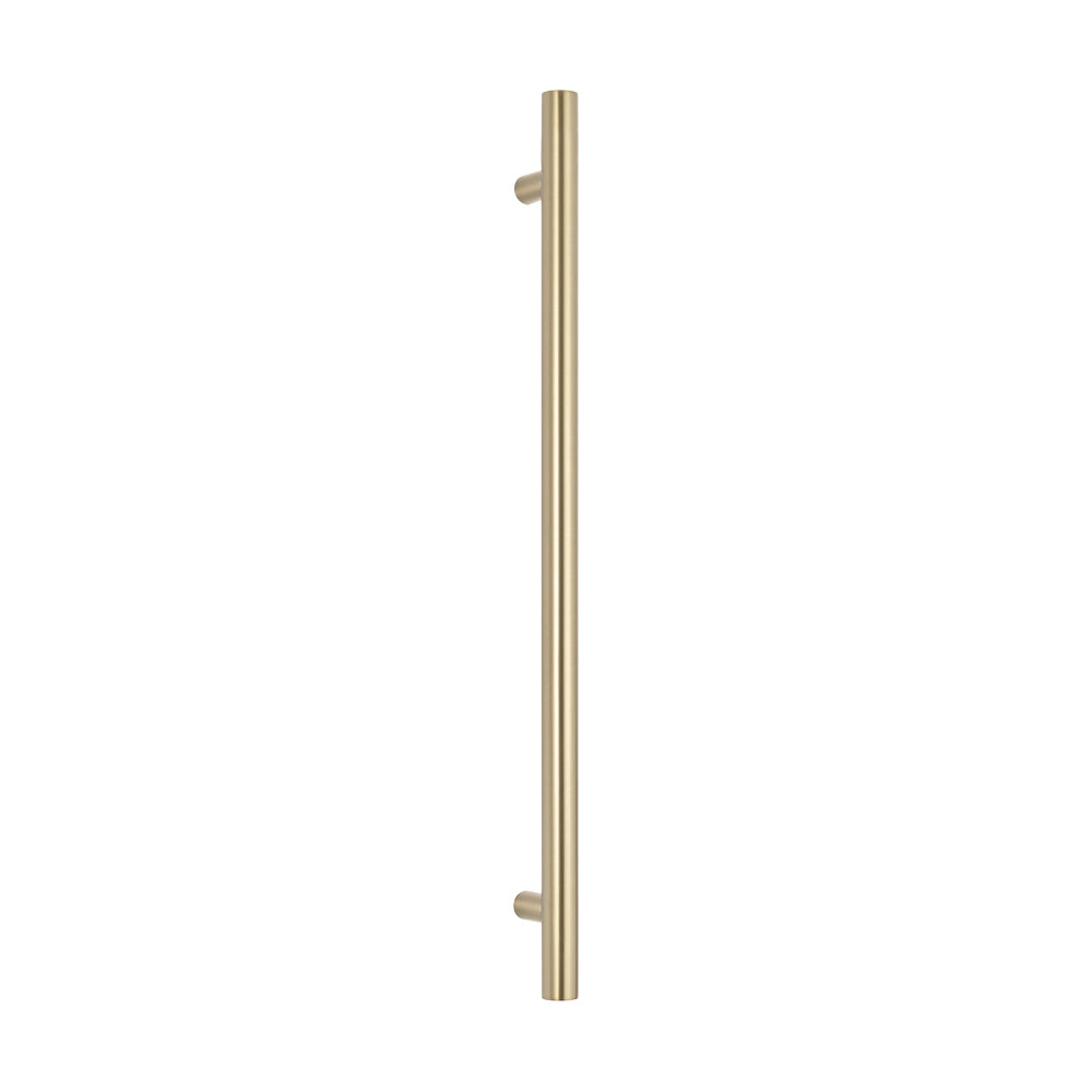 Radiant Vertical Heated Towel Bar - Light Gold - 950mm ｜ Ideal Bathroom Centre