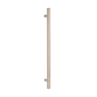 Radiant Vertical Heated Towel Bar - Brushed Nickel - 950mm