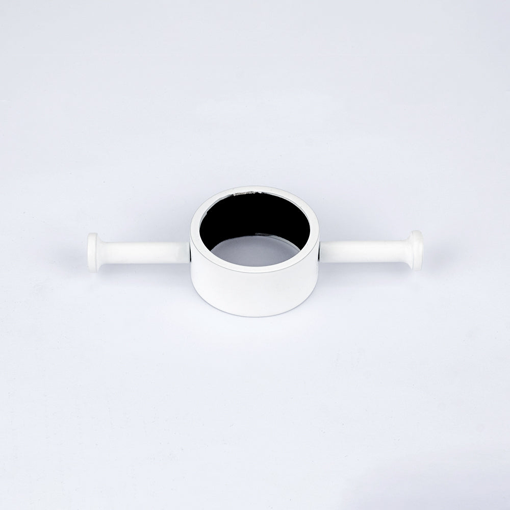 Radiant Towel Hook for Vertical Towel Bar - Matt White ｜ Ideal Bathroom Centre