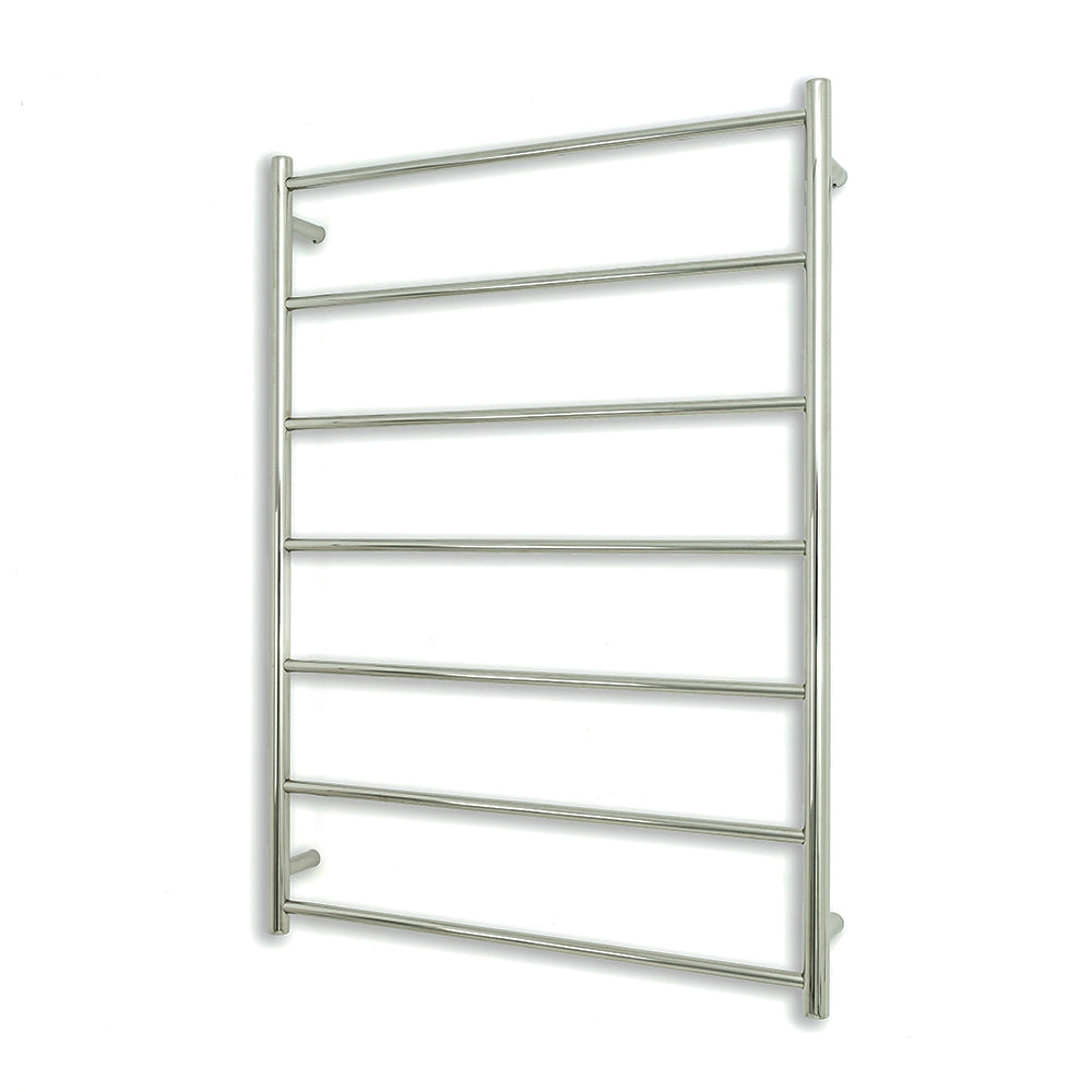 Radiant Non-Heated Towel Rail - 800 x 1130mm - 7 Round Bars - Mirror Polished ｜ Ideal Bathroom Centre