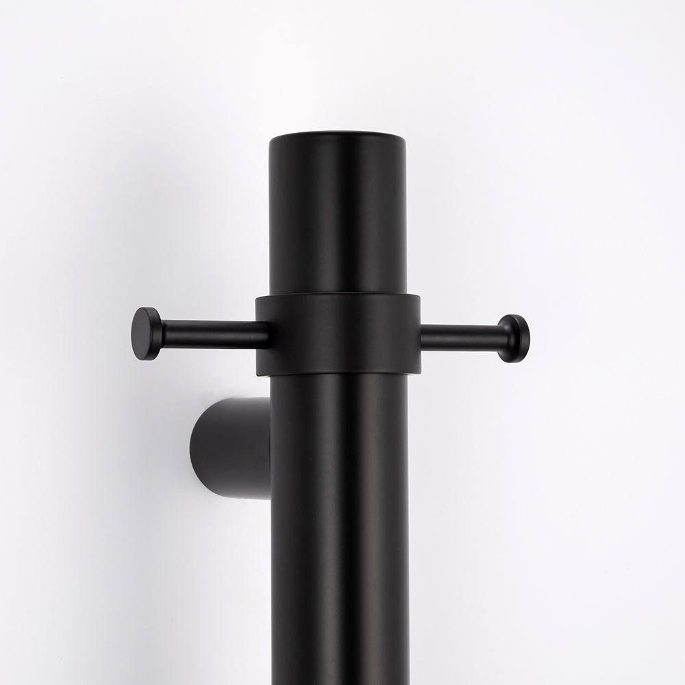 Towel Hook for Vertical Towel Bar - Matt Black