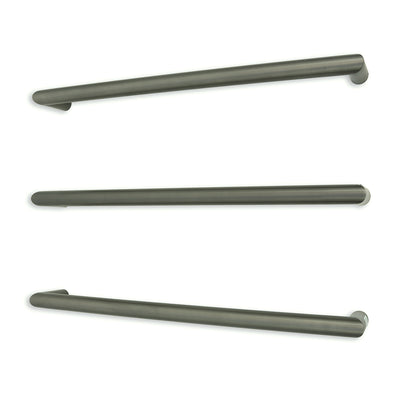 Radiant Gun Metal Grey 12V Single Bar Round 650mm