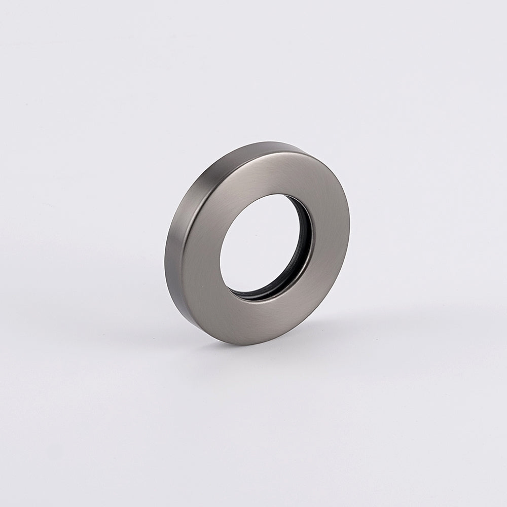 Cover Plate for Vertical Round Bar Towel Rail - Gun Metal Grey