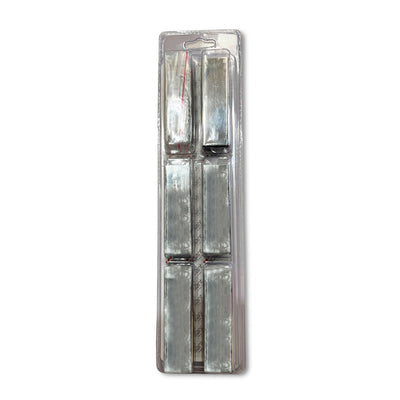 Radiant Full 80mm Bracket/Fixings Set for Square Bar Ladder Rails - Mirror Polished