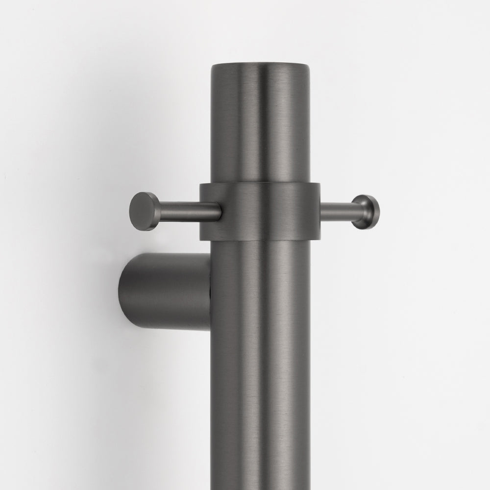Towel Hook for Vertical Towel Bar - Gun Metal Grey