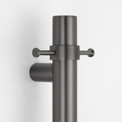 Radiant Towel Hook for Vertical Towel Bar - Gun Metal Grey