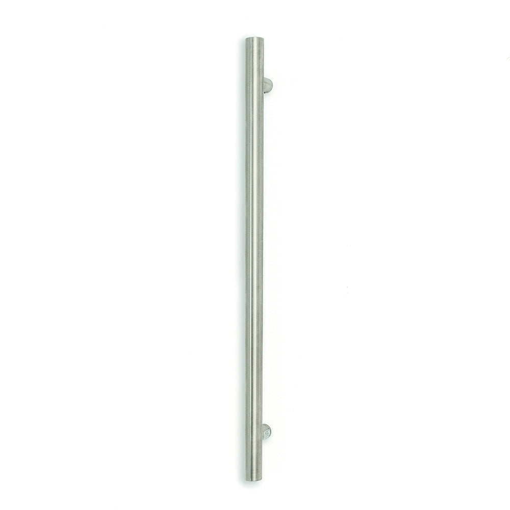 Non-Heated Vertical Heated Towel Bar - Brushed Satin - 950mm