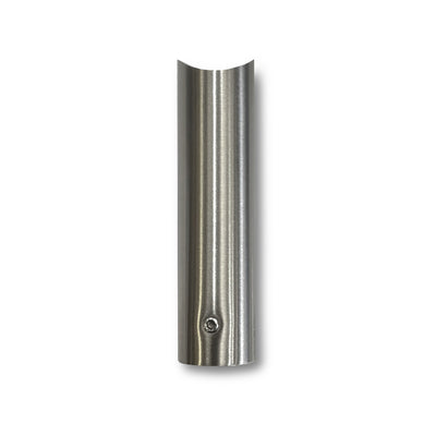 Radiant 70mm Fixing Leg for Round Bar Ladder Rails - Brushed Satin