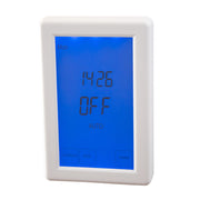 Standard Touch Screen Digital Timer - White - Universal (Vertical & Horizontal)