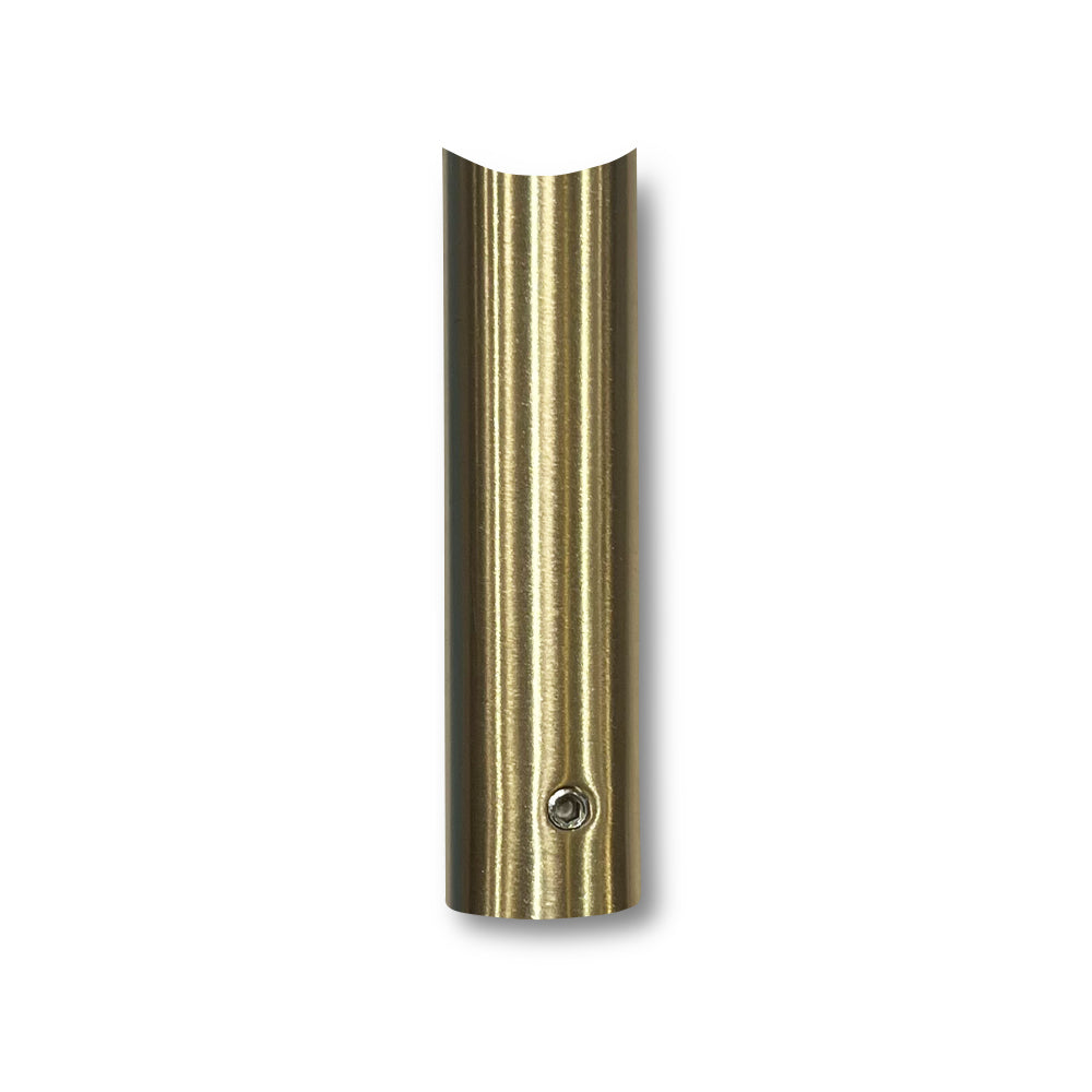 70mm Fixing Leg for Round Bar Ladder Rails - Light Gold