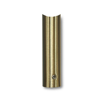 Radiant 70mm Fixing Leg for Round Bar Ladder Rails - Light Gold