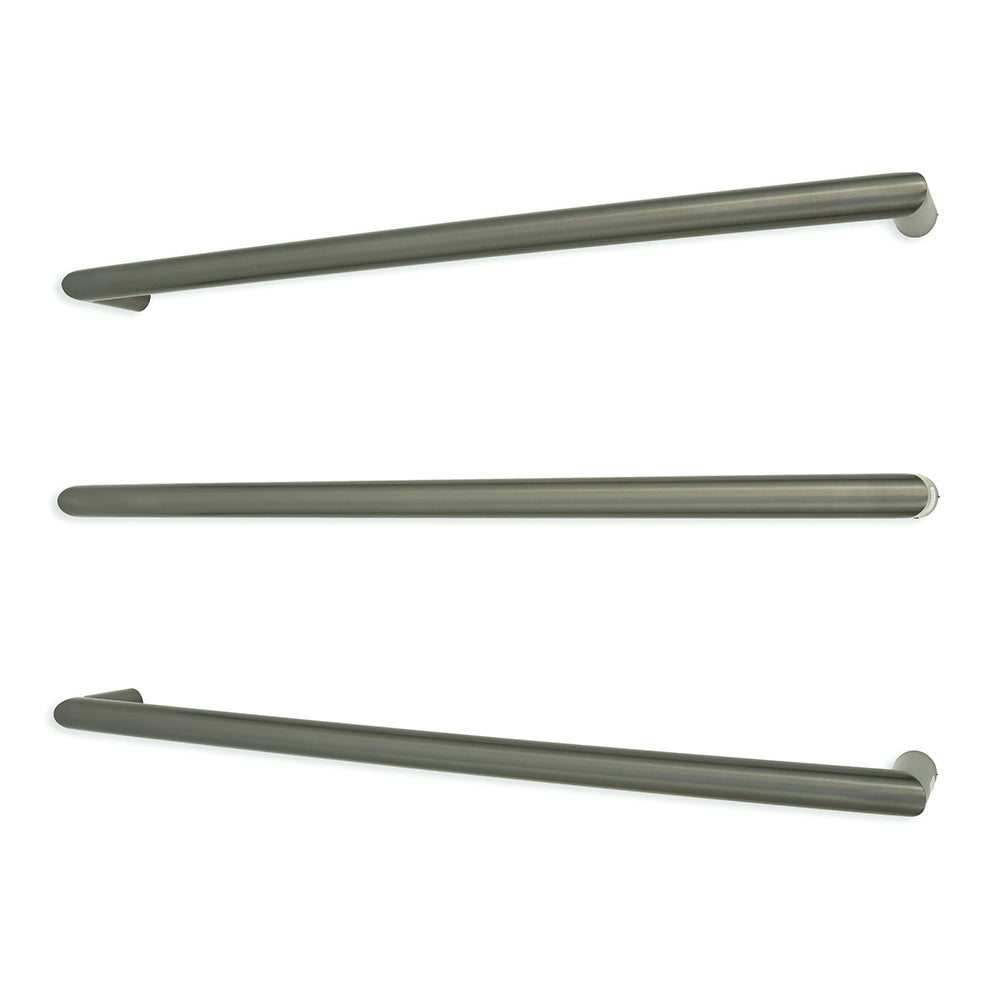Gun Metal Grey 12V Single Bar Round 800mm