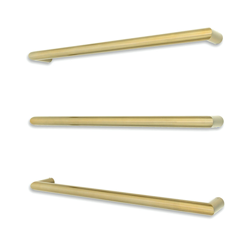 Light Gold 12V Single Bar Round 650mm