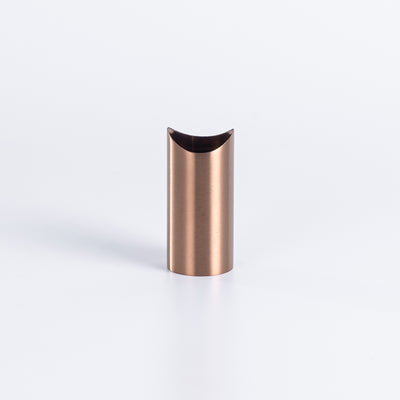 Radiant Extension Leg for Round Bar Vertical Towel Rail (VTR) - Brushed Copper
