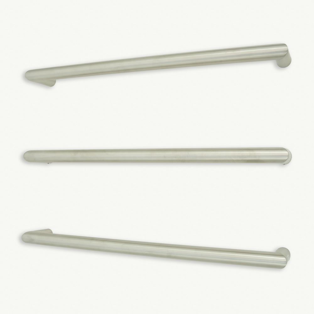 12V Single Bar Round Brushed 650mm