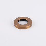 Cover Plate for Vertical Round Bar Towel Rail - Brushed Bronze