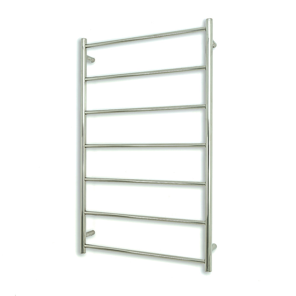 Radiant Non-Heated Towel Rail - 700 x 1130mm - 7 Round Bars - Mirror Polished ｜ Ideal Bathroom Centre