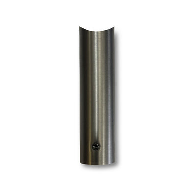 Radiant 70mm Fixing Leg for Round Bar Ladder Rails - Gun Metal Grey