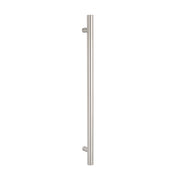 Vertical Heated Towel Bar - Brushed Satin - 950mm