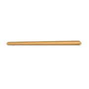 Non-Heated Brushed Gold Single Round Bar Towel Rail - 650mm