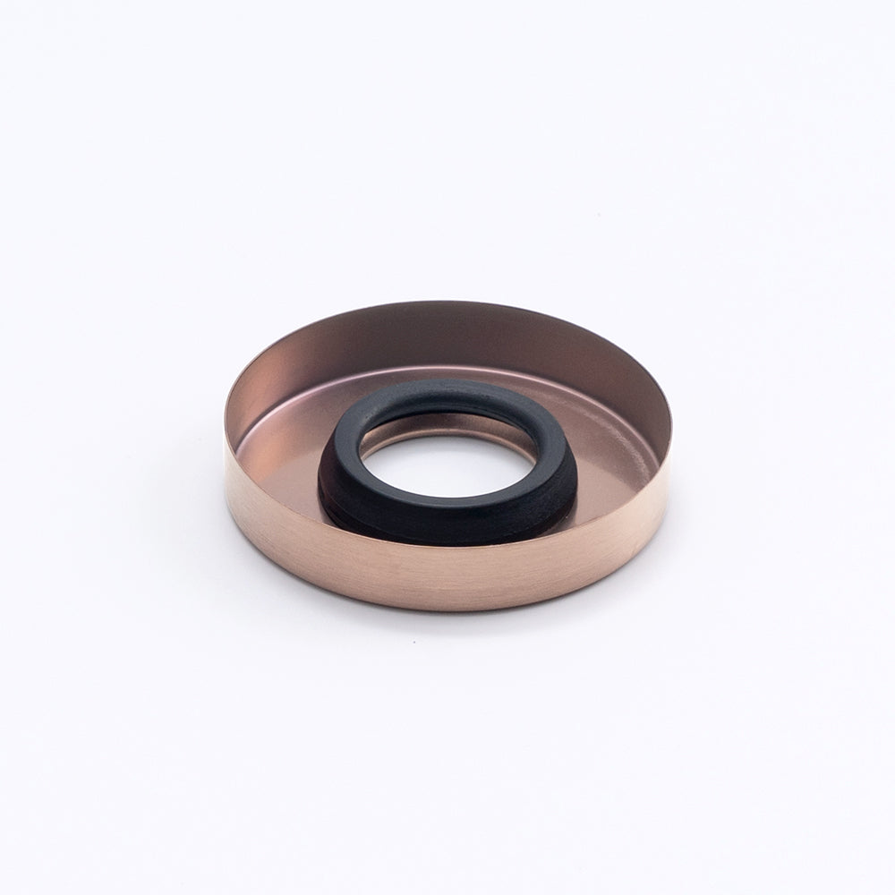Radiant Cover Plate for Round Bar Ladder Rails - Champagne ｜ Ideal Bathroom Centre