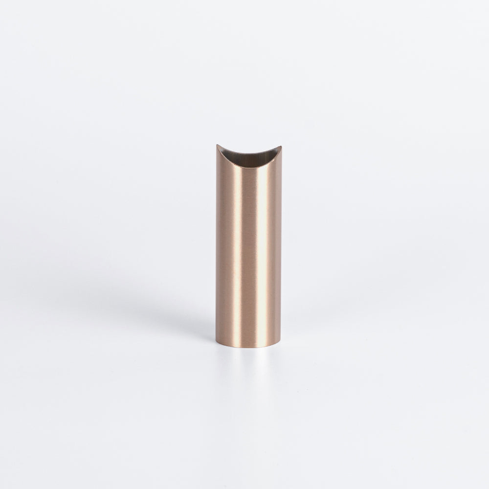 70mm Fixing Leg for Round Bar Ladder Rails - Champagne